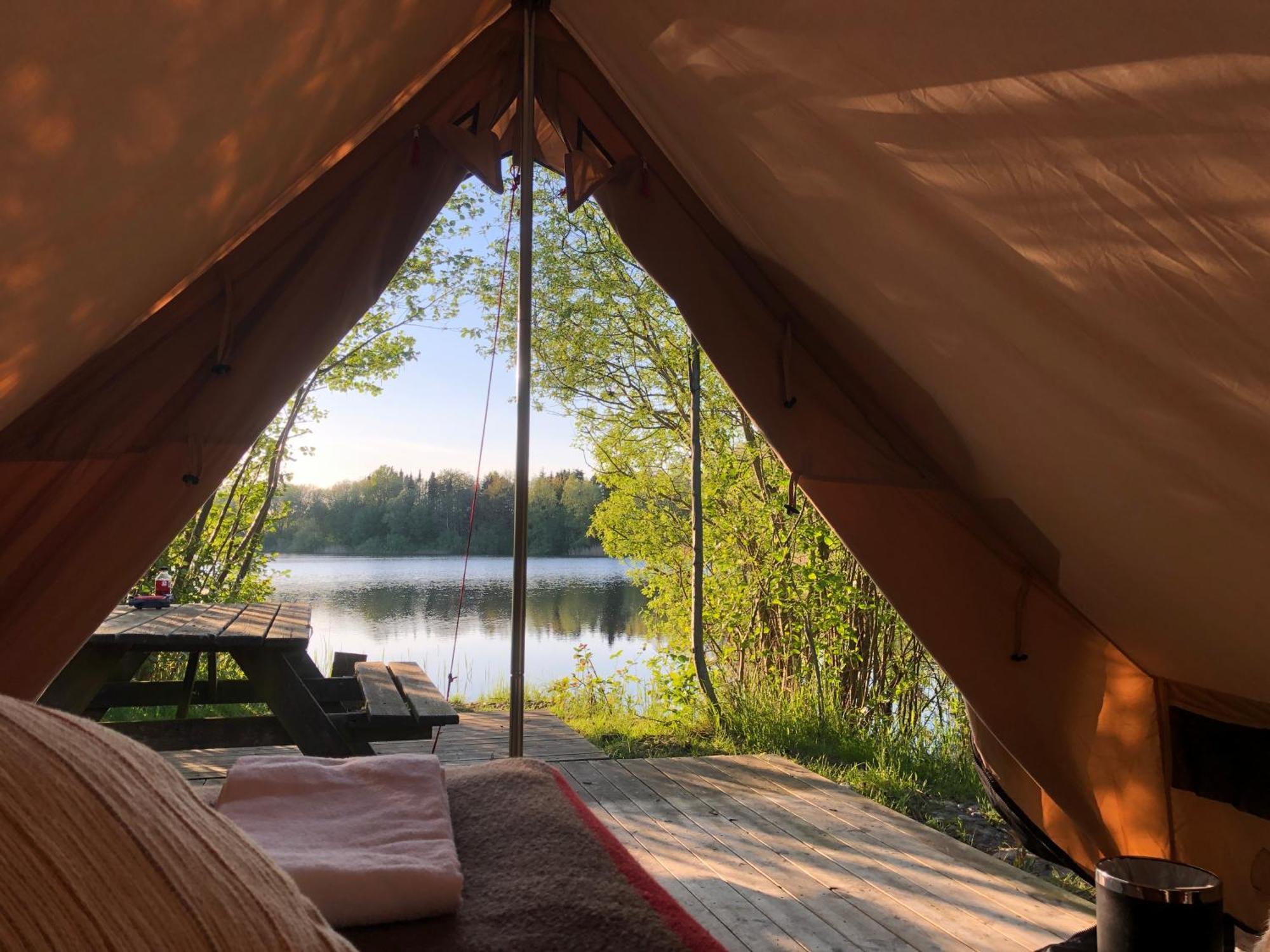 Naturlig Pa Korsgarden Glamping Nysted Екстериор снимка