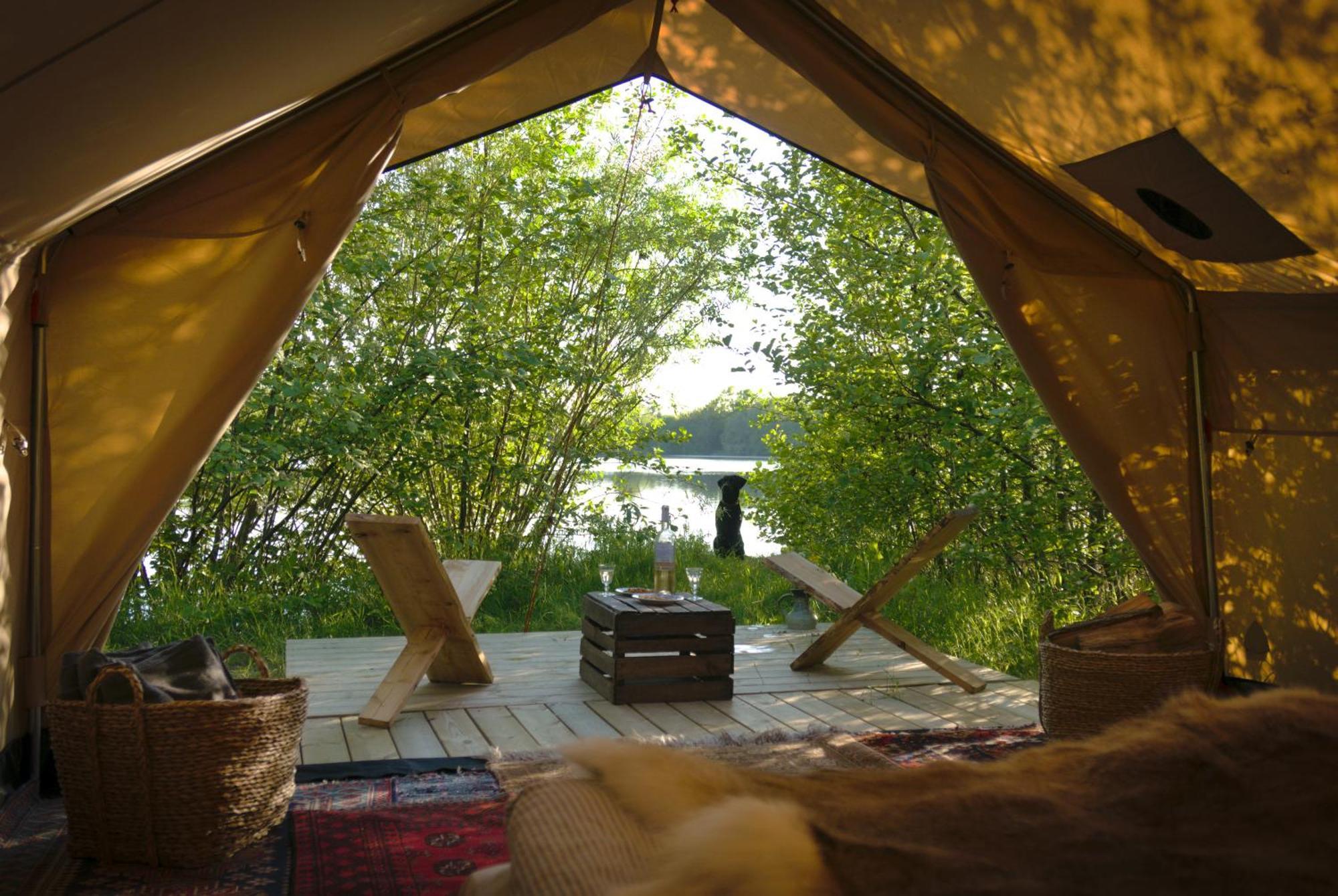 Naturlig Pa Korsgarden Glamping Nysted Екстериор снимка
