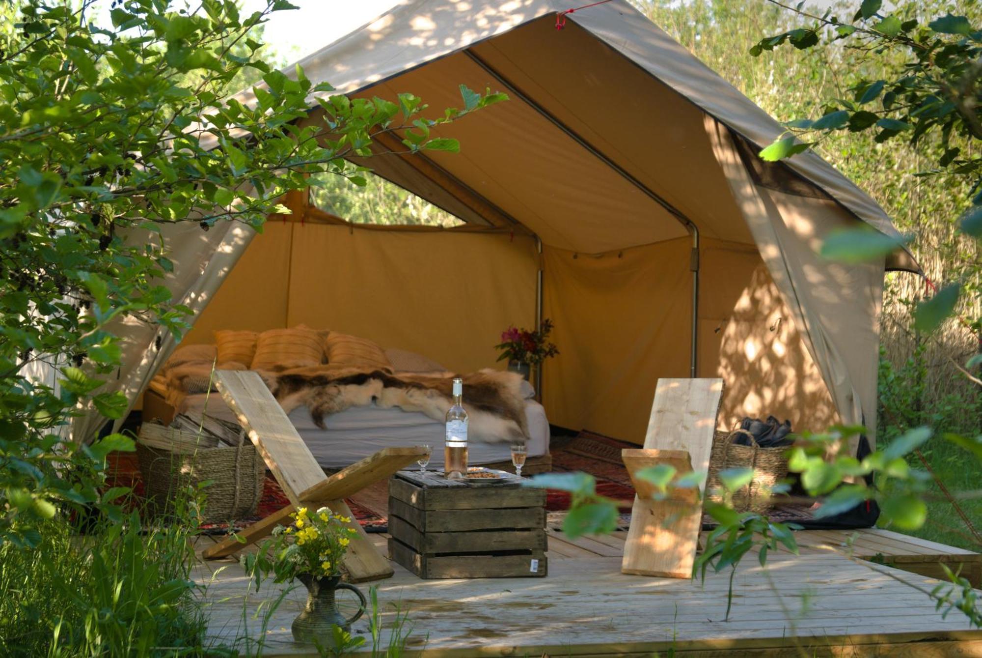 Naturlig Pa Korsgarden Glamping Nysted Екстериор снимка