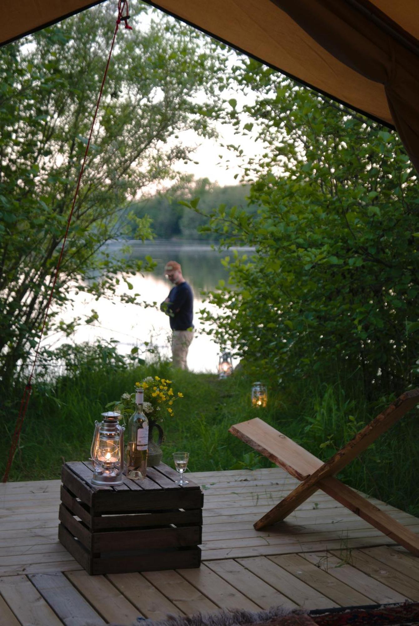 Naturlig Pa Korsgarden Glamping Nysted Екстериор снимка