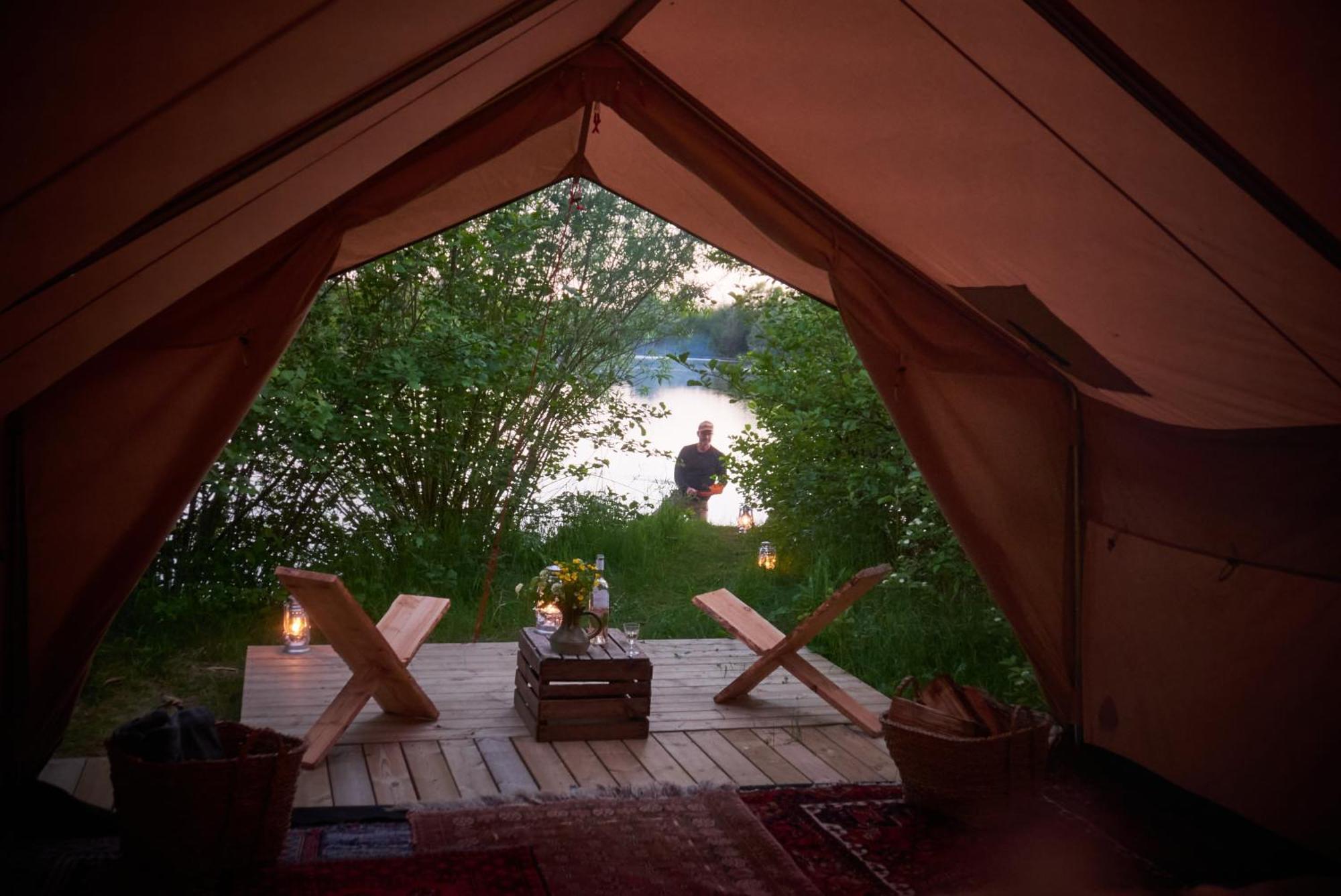Naturlig Pa Korsgarden Glamping Nysted Екстериор снимка